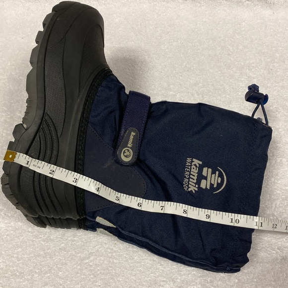 Kamik waterproof removable liner snow boot unisex size 3 - Picture 8 of 10
